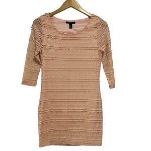 Forever 21 Pink Bodycon Dress Women Size M
